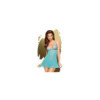 Nuisette et string assorti Bleu Bedtime story 